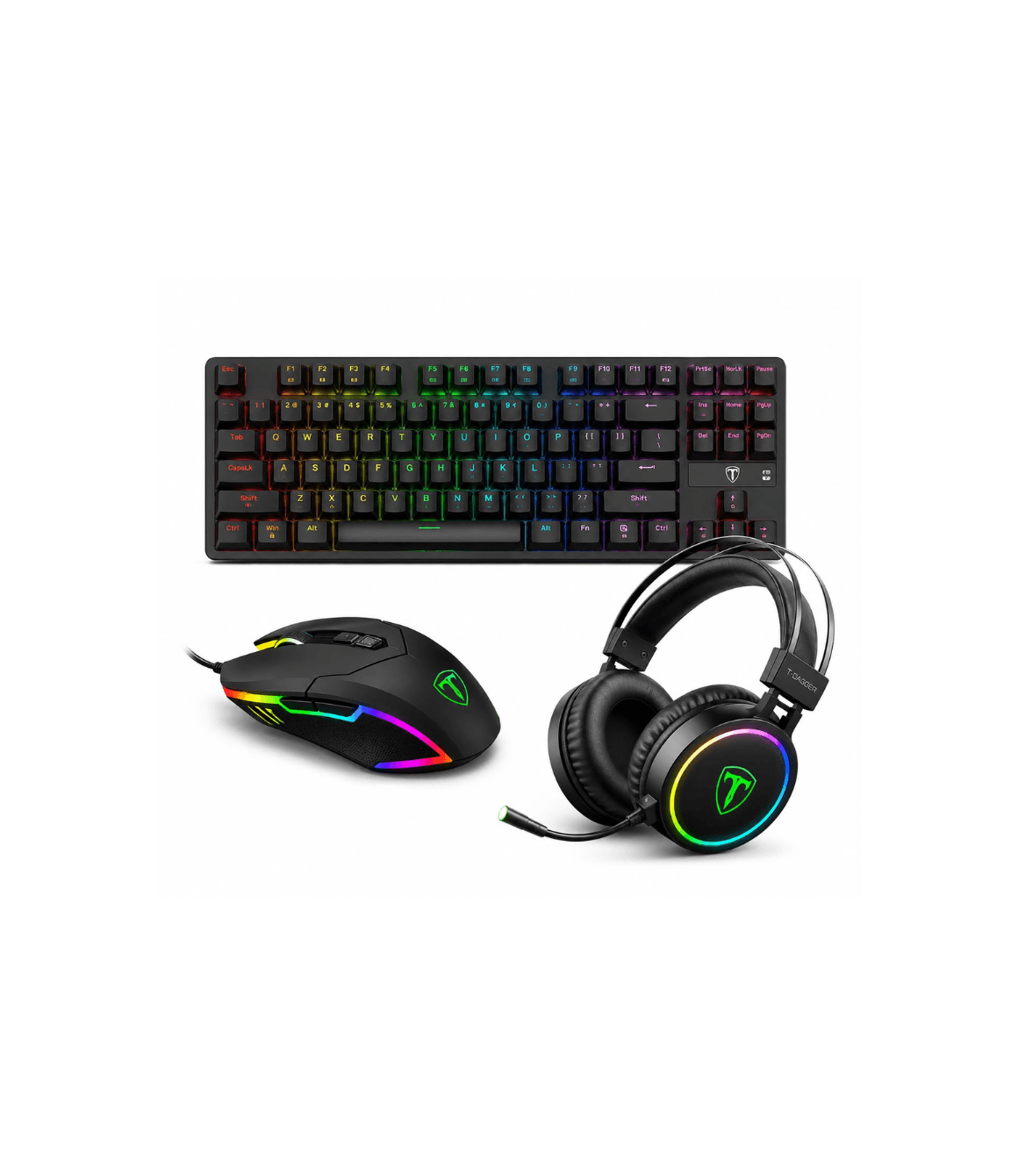 PACK GAMING CASQUE +SOURIS + CLAVIER