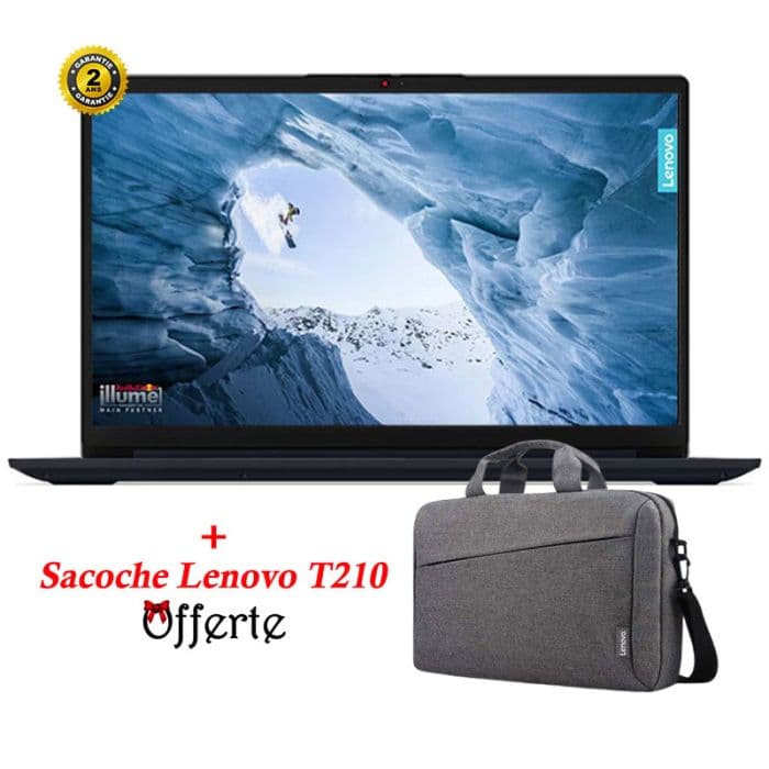 Pc Portable Lenovo Ideapad 1 15iau7 I7 12èGén 8go 512go Ssd- Bleu-